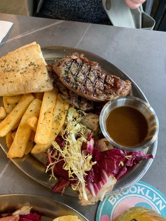 THE BOTTLE & STEAK
